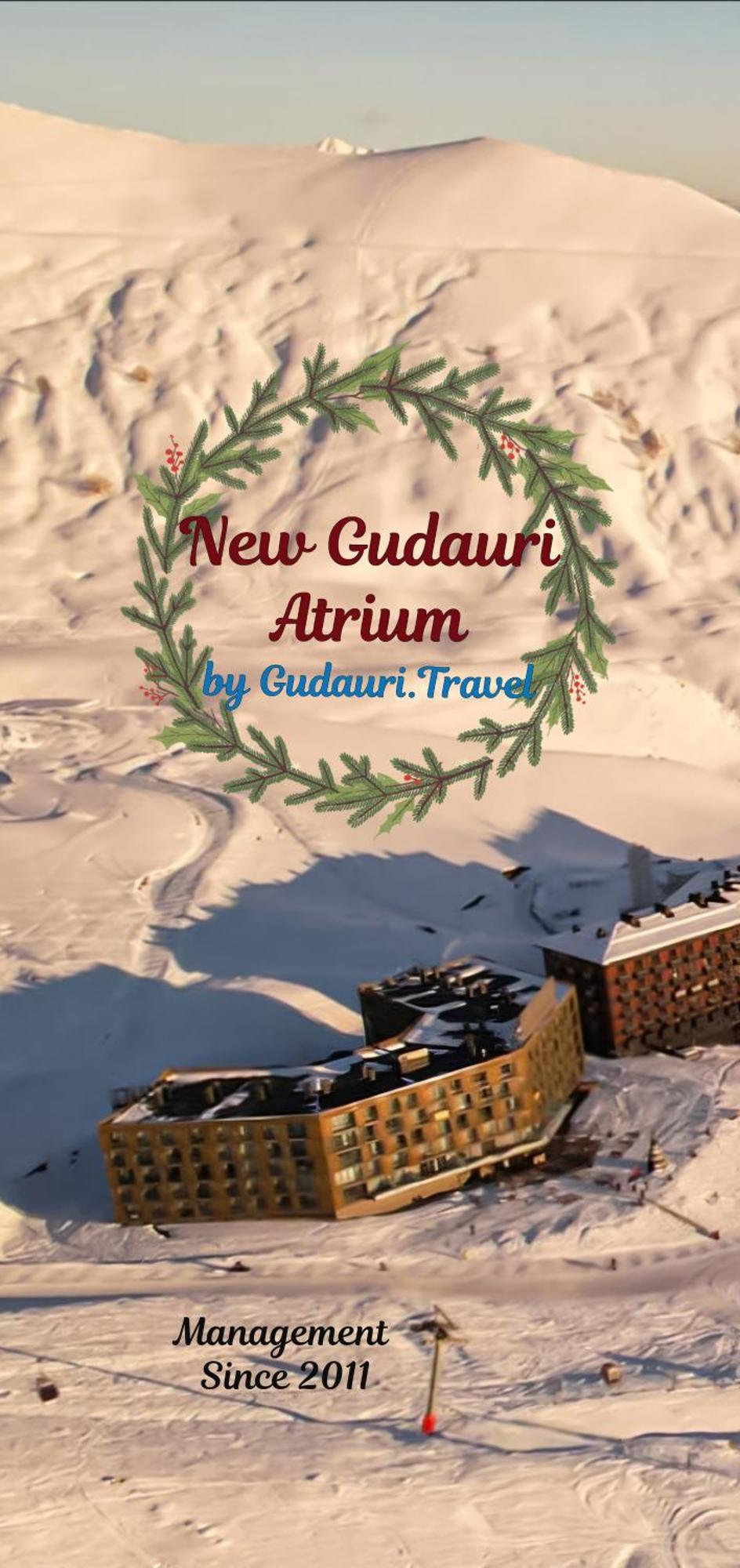 Aparthotel Atrium New Gudauri By Gudauri Travel Exterior foto
